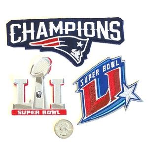 Patriots Patch NFL iron on football team DIY champ
